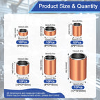 Bronze Sleeve Bearing Kit 60Pcs 6 Sizes Self-Lubricating Bushings Set
