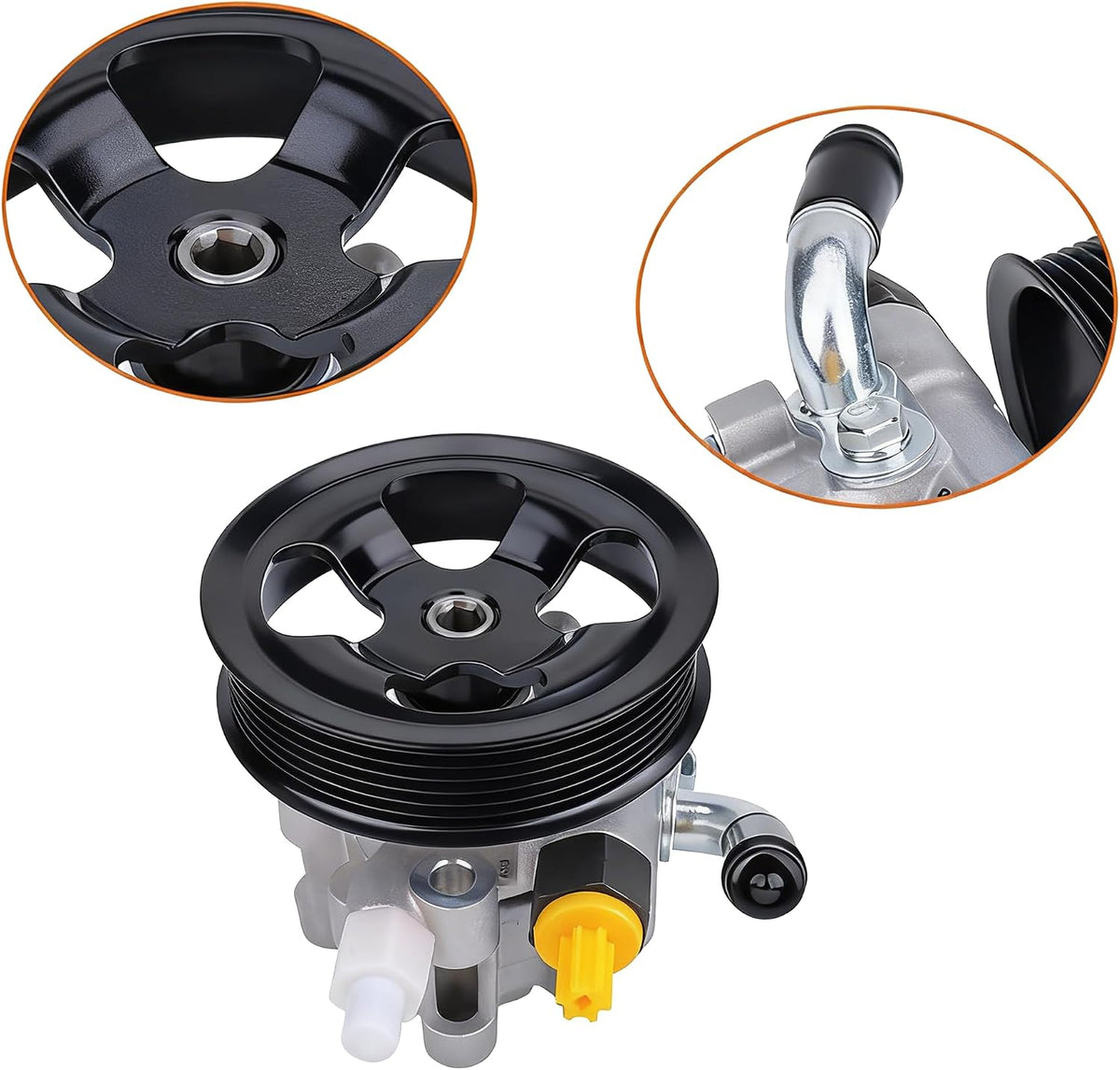 21-5245 Power Steering Pump with Pully, Selected for Toyota model