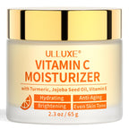 Vitamin C Turmeric Face Moisturizer, Brightening Daily Face Cream, 2.3 oz