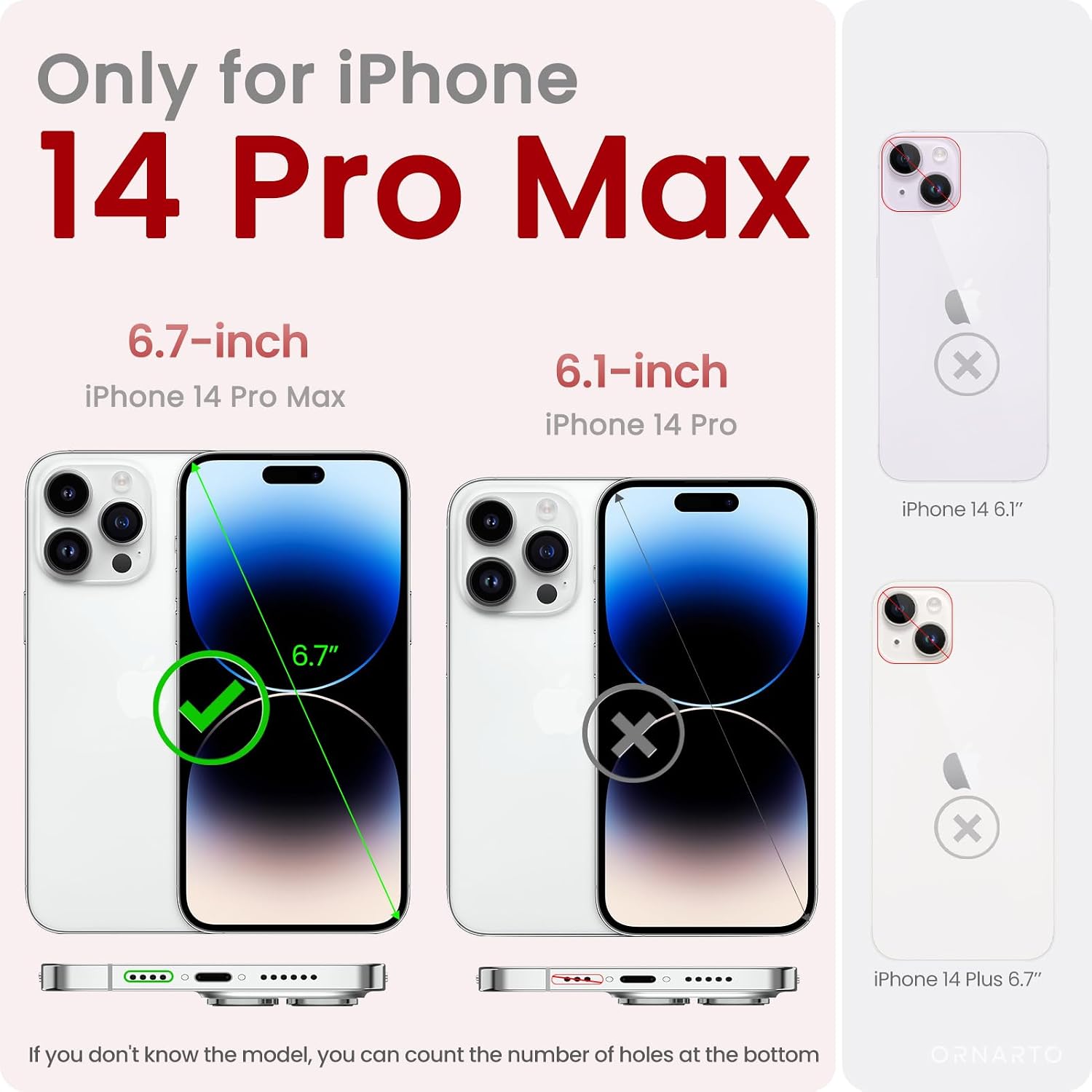 Compatible with iPhone 14 Pro Max Case 6.7, Slim Liquid Silicone 3 Layers Full Covered Soft Gel Rubber Phone Case
