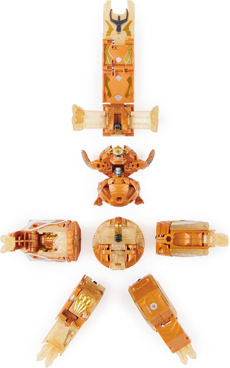Ultimate Viloch, 7-in-1 Exclusive Bakugan, Includes BakuCores and Trading Cards, Geogan Rising Collectible Action