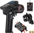 GOUPRC Racing RC Transmitter 8CH 2.4GHz & Receiver with 2204 2400KV Brushless Outrunner Transmission Motor & Uprade