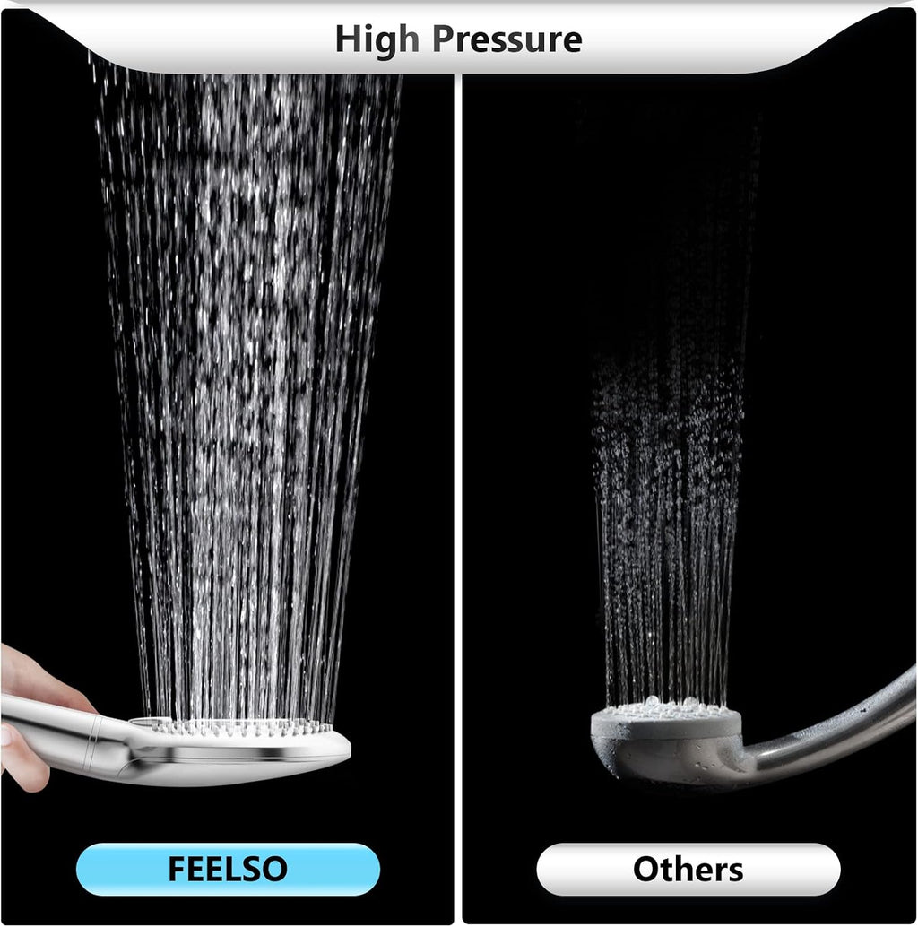 Filtered Shower Head with Handheld, High Pressure Shower Filter Head