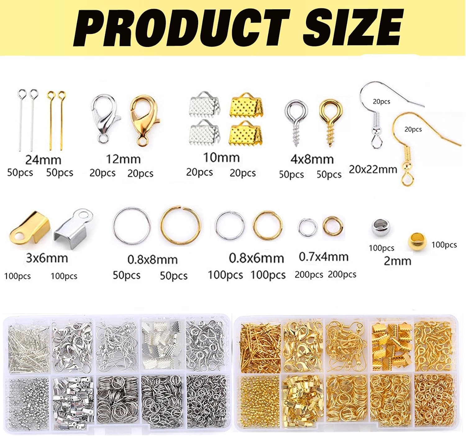 Jewelry Making Supplies Kit, Repair Tools with Accessories | Jewelry Making Kit for Adults and Beginners, Wire