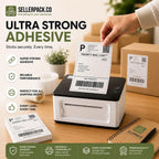 SellerPack 4x6 Thermal Labels Fanfold 500 Labels per Pack, Zebra & Munbyn