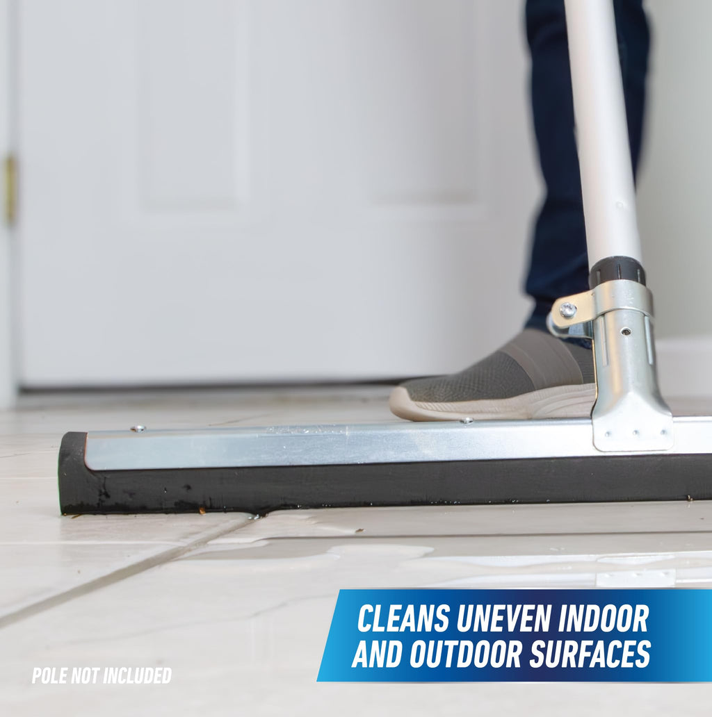 AquaFlex 18" Floor Squeegee, Uneven Surface, Professional