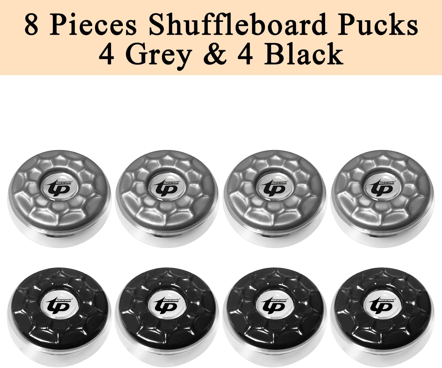 Shuffleboard Pucks,(Dia.53mm 2-1/8'') Mini Shuffleboard Pucks Set, Shuffleboard Pucks Equipment for Family Fun Home Game
