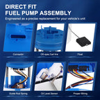 Electric Fuel Pump Module Assembly with Sending Unit for Mercedes-Benz