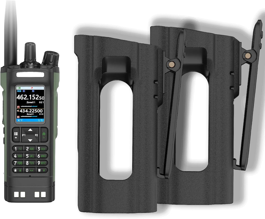 DM32 UV32 Radio Holster for Duty Belt Portable walkie Talkie Case Plastics Walkie Talkie Clip Holster Compatible with