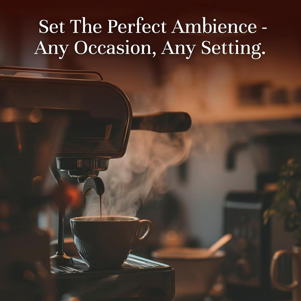 Fragrance Oil Coffee Shop Set | Coffee, Café Mocha, Chai Tea, Hot Chocolate, Blueberry Muffin, French Vanilla Candle