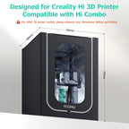 3D Printer Enclosure for Creality Hi/Hi Combo with LED Light