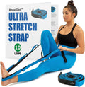 KneeSled Ultra Stretch Strap with 10 Loops, Physical Therapy Strap for Hamstring, Leg & Foot Stretching, Stretch Out