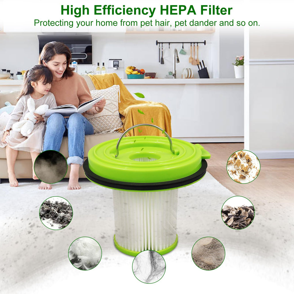 4 pack CleanView XR Pet Vacuum Features Filter For CleanView XR Pet 300W