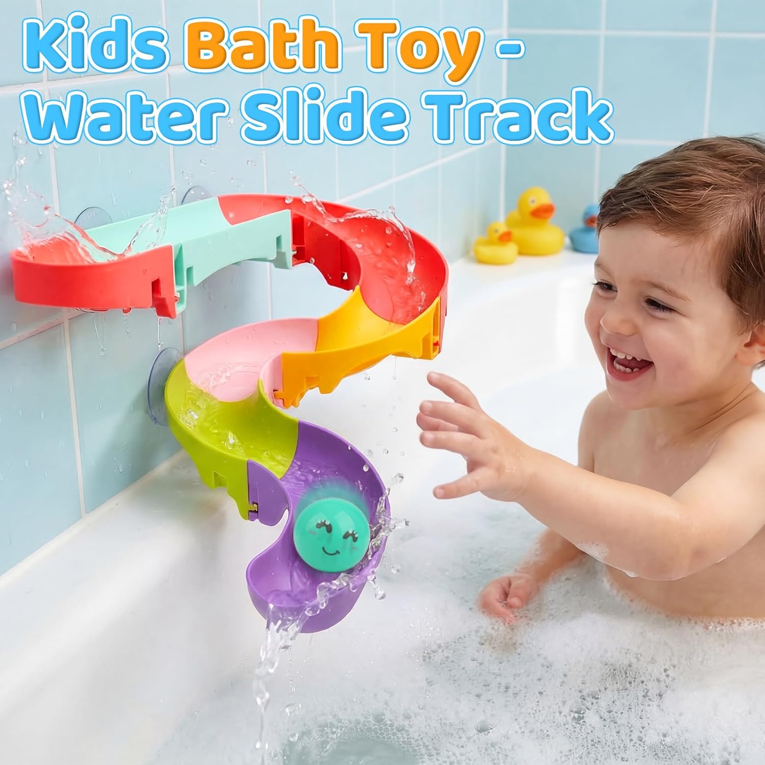 Light Up Dinosaur Bath Toys for Kids Ages 3-5 4-8, Bath Bubble Machine | Musical Bubble Maker for Bathtub, Floating