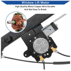 Obaee Window Regulator with Motor Front Left Driver Side, Replace 741-690