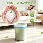 4 Gallon 1000 Count Drawstring White Unscented Trash Bags Small