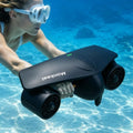 Electric Underwater Scooter 600W Dual Motors with Action Camera Mount for Kids/Adults, Water Scooter 165FT Waterproof