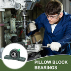 uxcell UCP204 Pillow Block Bearings, 20 mm Bore Self Alignment, (ABEC3)
