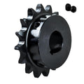Jeremywell #50 Roller Chain Sprocket, 18 Tooth B-Hub, 1" Bore