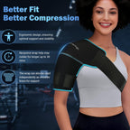Shoulder Ice Pack Wrap, Shoulder Brace for Shoulders Pain Relief