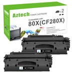 80X CF280X M401n Toner Cartridge Black Replacement for HP 80X 80A CF280A