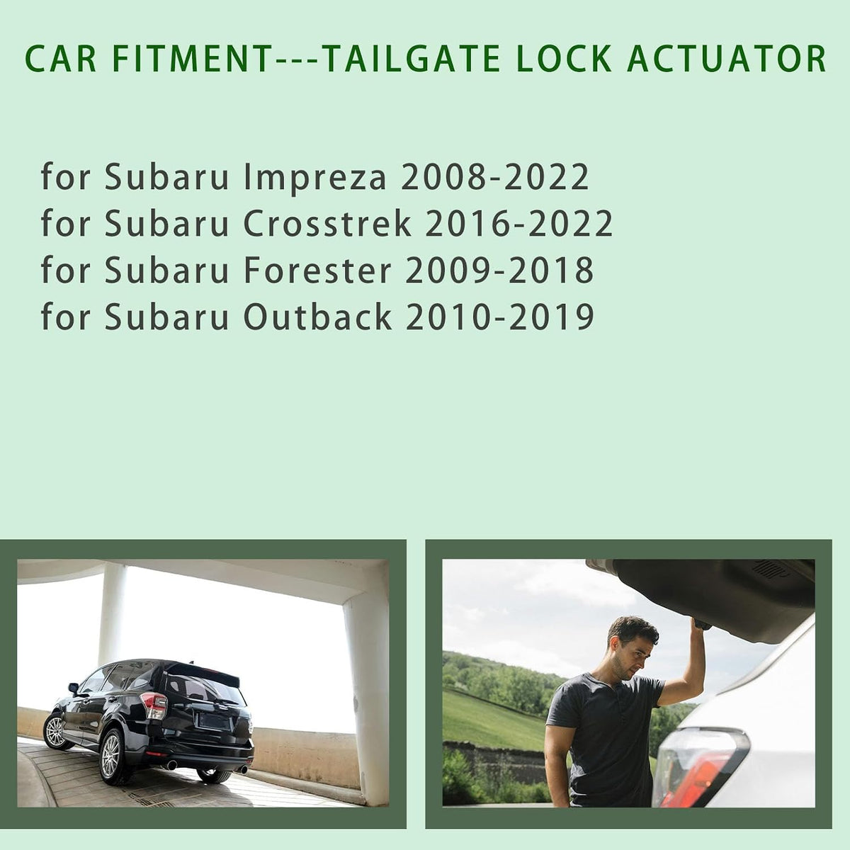 63032FG101 Rear Tailgate Lock Actuator for Subaru Impreza 08-22