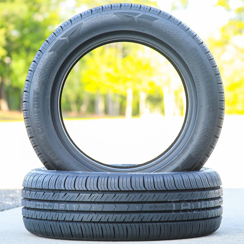 4 x Ameritread Total Comfort 205/55ZR16 91W SL All Season Tires | Passenger High Performance All Season Traction 91W