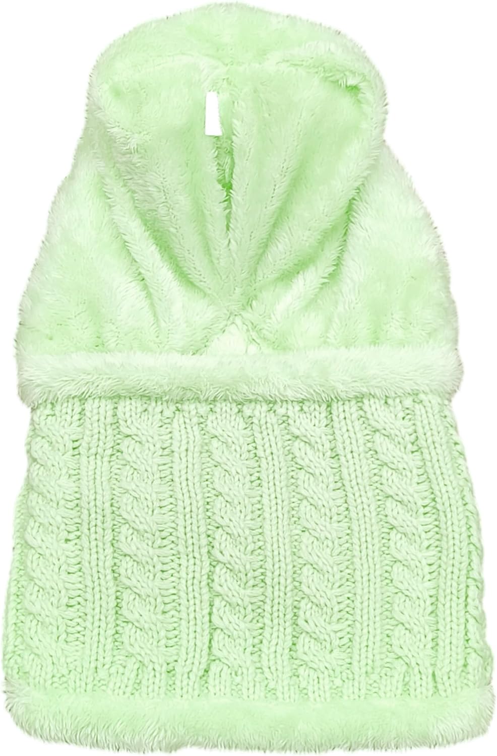 Women Winter Knit Beanie Hats One Piece Fleece Lined Balaclavas | Lady winter Earmuff Hooded Ski Snow Hat Pom Pom