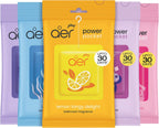 AER Power Pocket Assorted Solid Gel Air Freshener, Pack of 5