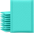 Bubble Mailers 6x10" Teal Usable Size 6x9" Padded Envelopes 25 Pack