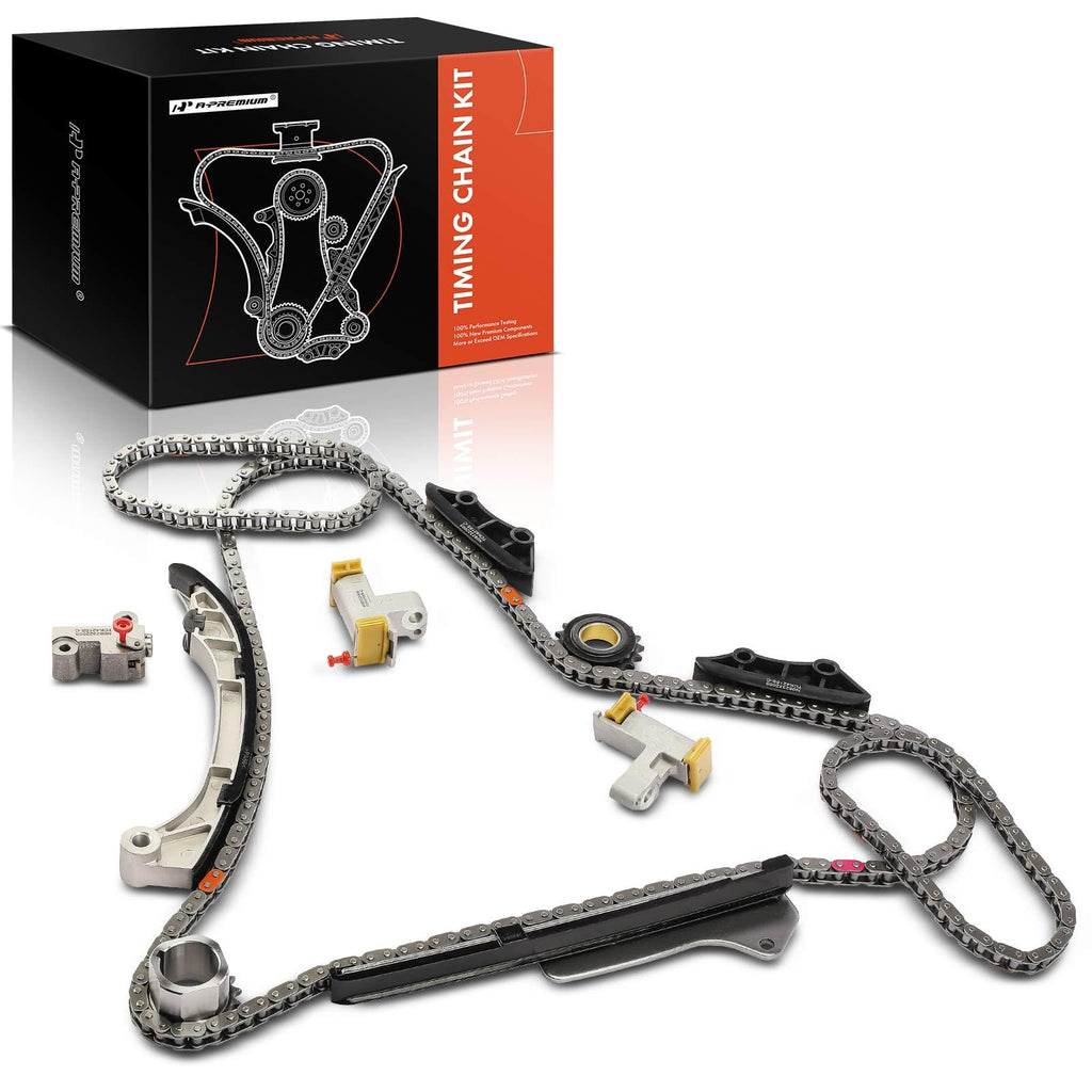 A-Premium Engine Timing Chain Kit W/Sprocket Tensioner Guide 2.5L 3.0L 3.5L