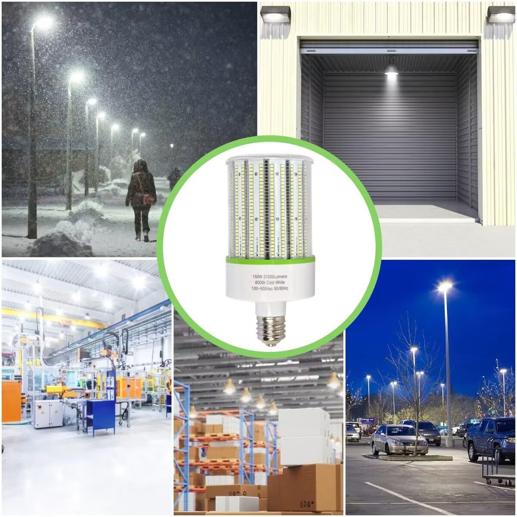 150W LED Corn Lights,E39 Mogul Base Led Bulb 5000K Daylight