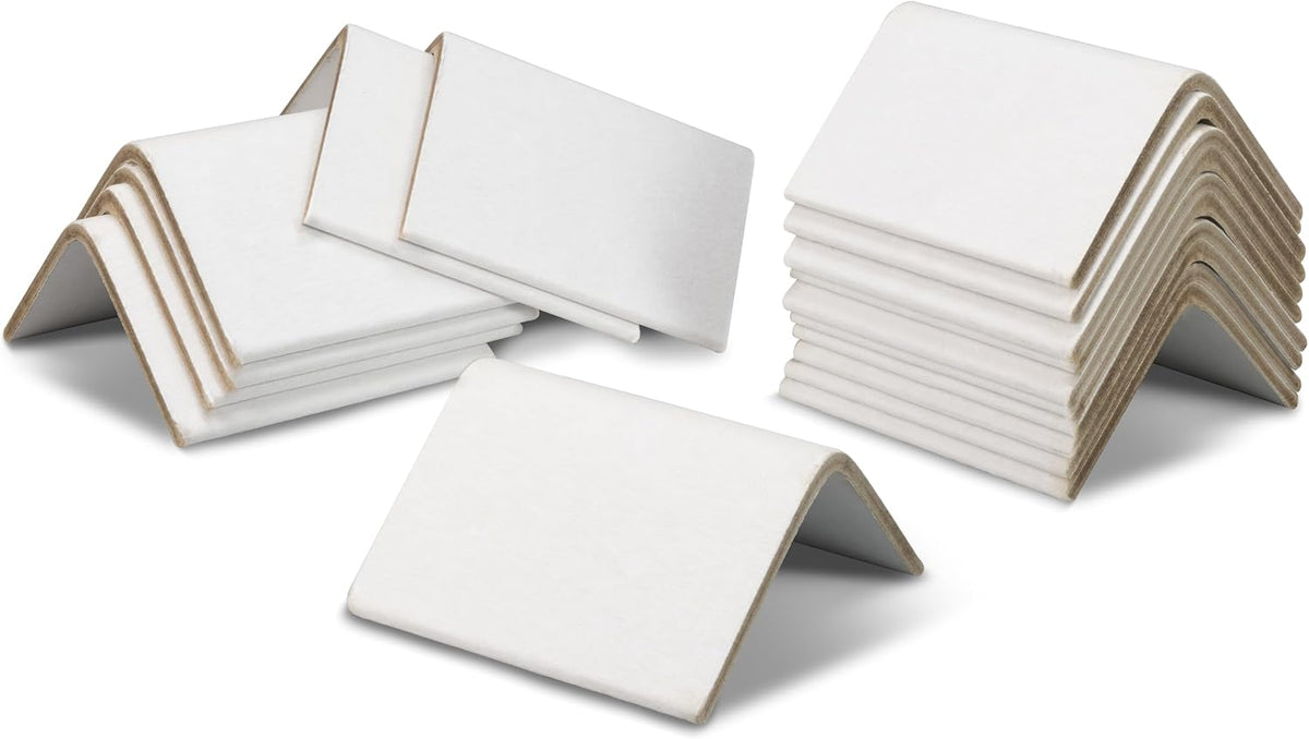Cardboard Edge Protectors 2 x 2 x 3" (50-Pack), 0.120" Thick