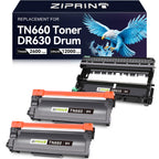 TN660 Toner DR630 Drum Compatible with Brother HL-L2300D HL-L2340DW, 3 Pack