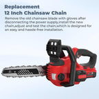 CMZCSC12 12 Inch Chainsaw Chain Fit for CMCCS620, CMCCS630 Series