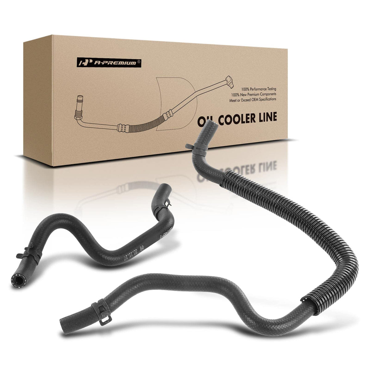 A-Premium Automatic Transmission Oil Cooler Line Hose Assembly