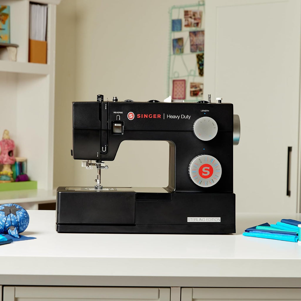 4432 Sterling High Speed Heavy Duty Sewing Machine + Accessory Kit | 32 stitches deliver 110 applications, 50% more