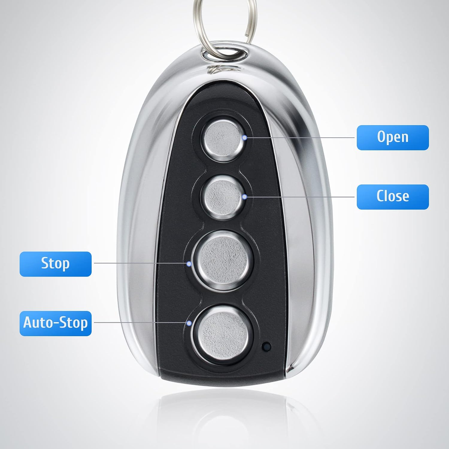 Remote Control for Automatic Gate Openers, Electric Smart Gate Opener with 100 Foot Range and Auto Close for Sliding