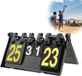 Foldable Scoreboard Flip with Large Numbers (1–31) | Portable Flipper for Volleyball, Ping Pong, Cornhole, Baseball