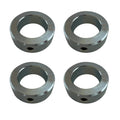 Shaft Collars 1-5/8" Bore Solid Steel Style Zinc Plated Set Screw 4 Pieces
