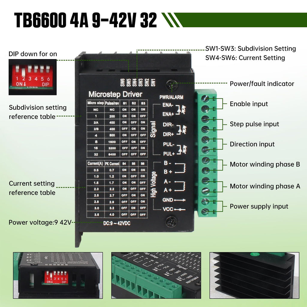 RATTMMOTOR CNC Controller Kit, 4 Axis CNC Kit for CNC Machine