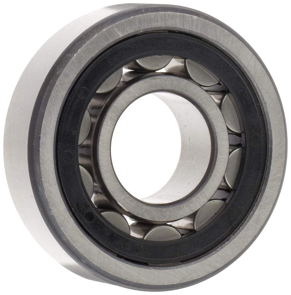 FAG NU204E-TVP2 Cylindrical Roller Bearing, Single Row, Straight Bore, Removable Inner Ring, High Capacity, Polyamide Cage, Normal Clearance, 20mm ID, 47mm OD, 14mm Width