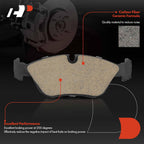 A-Premium Front Ceramic Brake Pads Compatible with Volvo