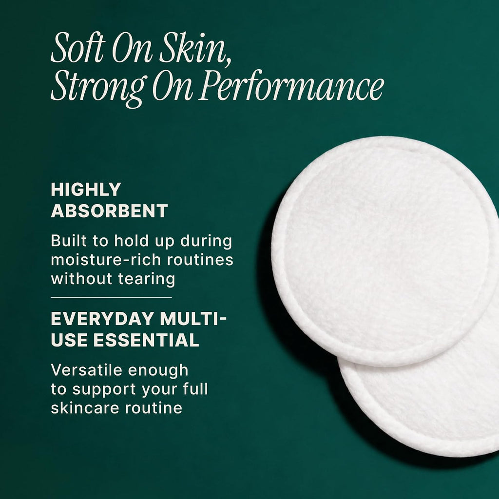 Organic Cotton Rounds, 100% Pure Makeup Remover Face Pads, 400ct