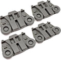 4 Pack Dishwasher Rack Roller for KitchenAid Models KDTE104EBS1 KDTE104EBS2 KDTE104EBS3 KDTE104ESS0 KDTE104ESS1 KDTE104ESS2 KDTE104ESS3 KDTE104EWH0 KDTE104EWH1 KDTE104EWH2 KDTE104EWH3