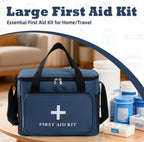 Empty First Aid Bag, Empty First Aid Kit，Blue