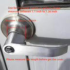 Keyed Door Handle Lockout Device Cover with Code Measure Before Order
