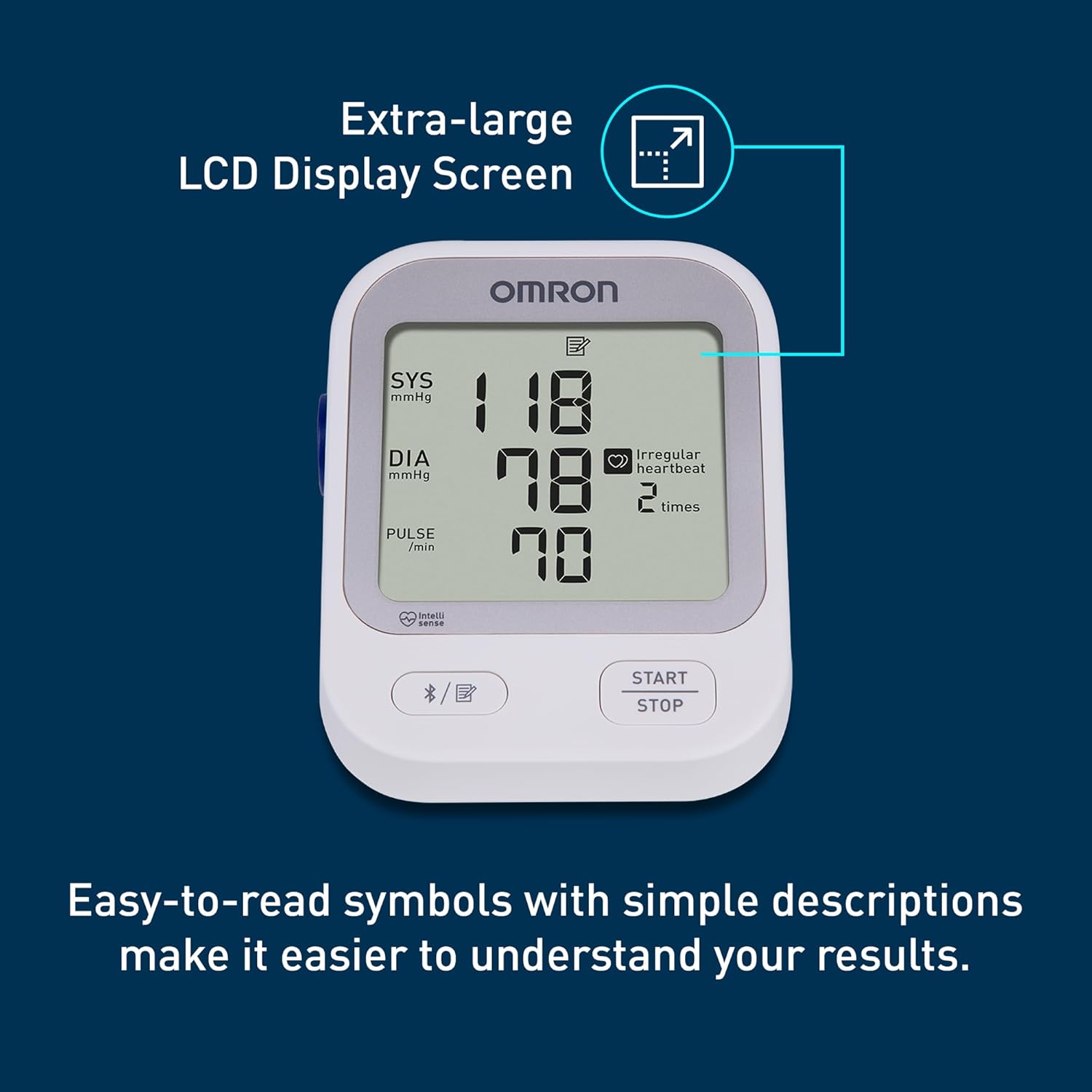 Silver Blood Pressure Monitor for Home Use & Upper Arm Blood Pressure Cuff - #1 Doctor & Pharmacist Recommended Brand