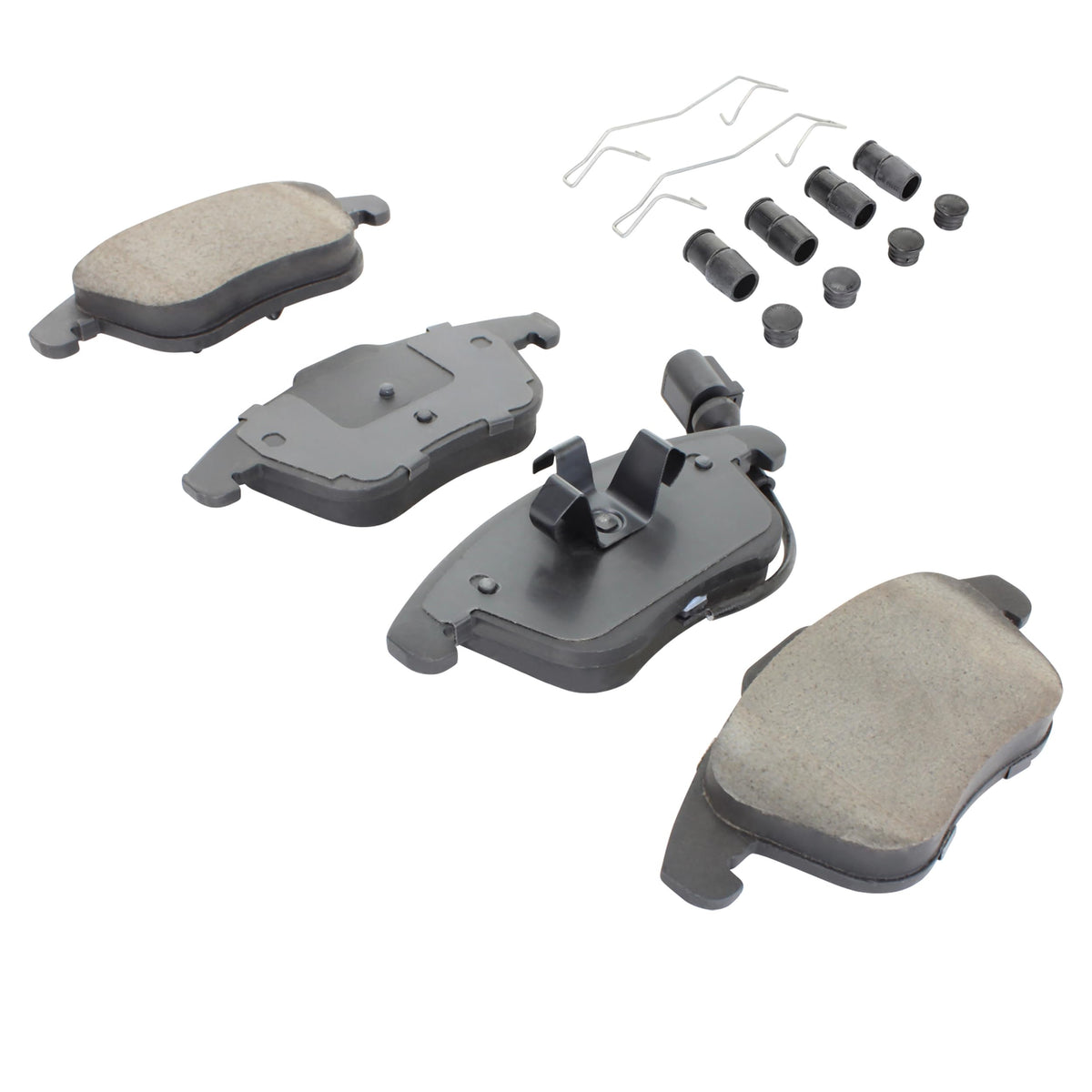 QUALITY-BUILT Black Series Ceramic Front Brake Pads w/Hardware BP1375C