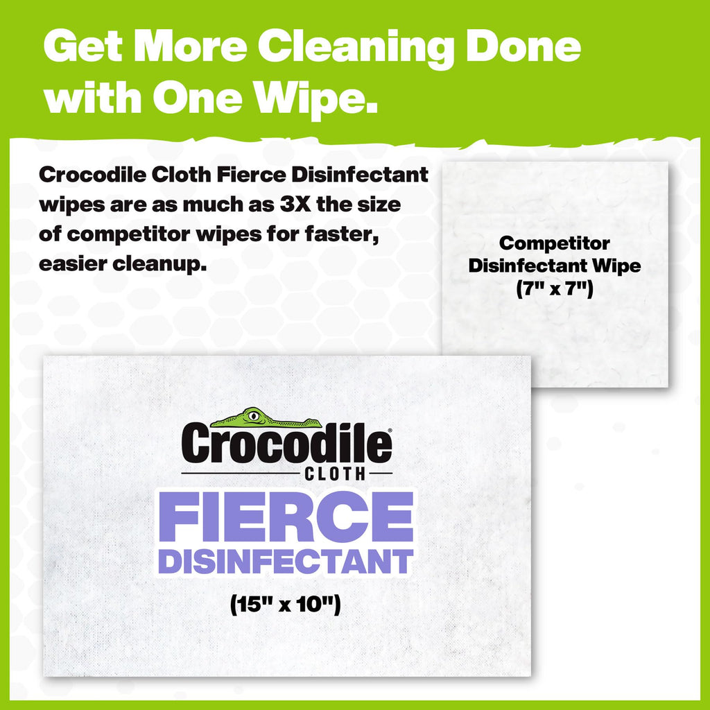 Fierce Disinfecting Cleaning Wipes, 8 Packs, 640 Count